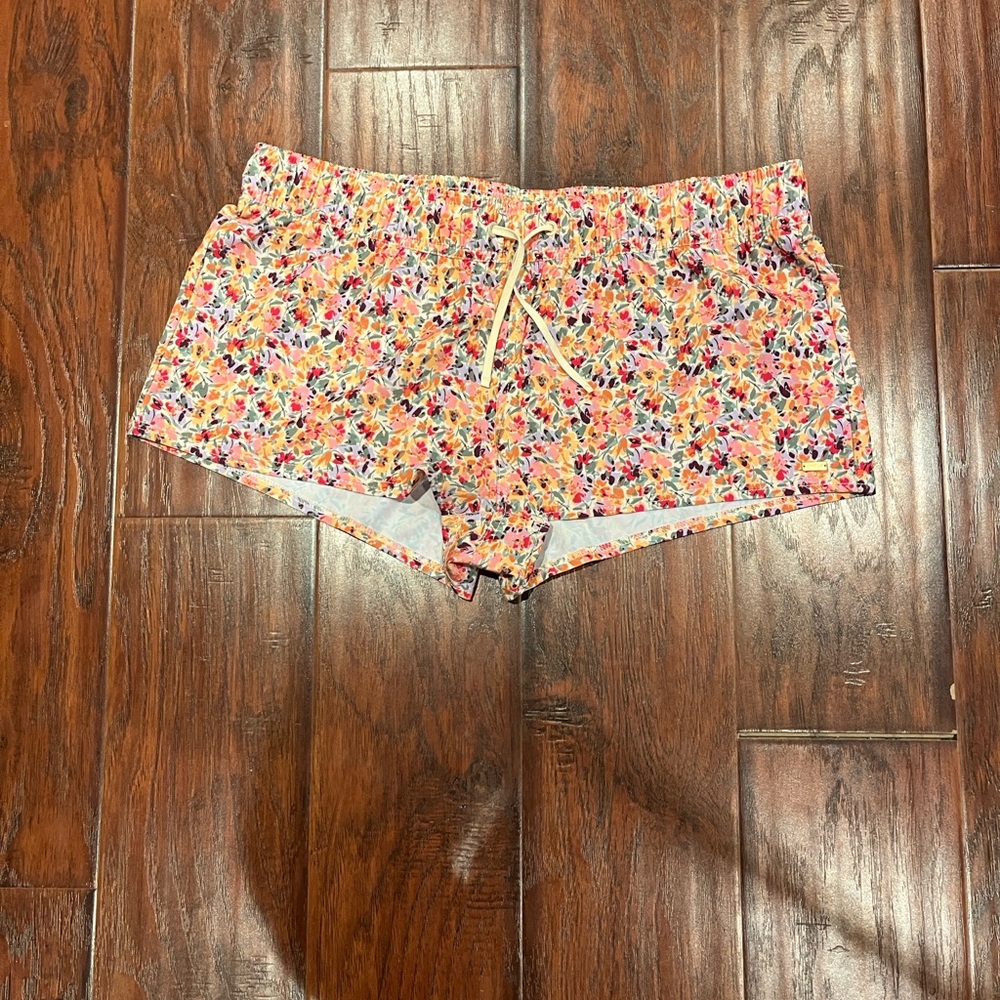 Roxy Multicolor Floral Athletic Shorts